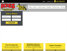 Tablet Screenshot of kissabcseamless.com